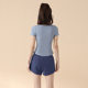 2024 Spring and Summer New Sports Running Short-sleeved Quick-drying Yoga Suit Training Tight-fitting Slimming All-match Fitness suit