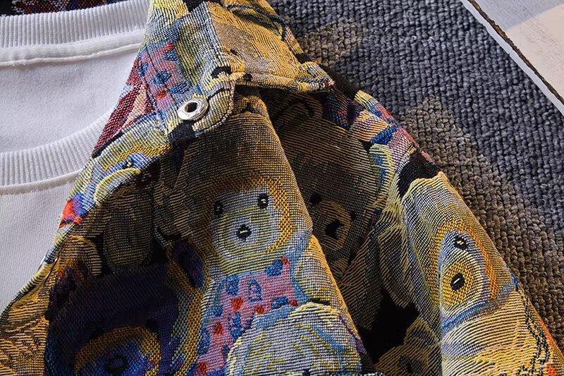 2025 Frühling und Herbst Cool für Männer, Ins High Street Trendy Brand, Harajuku Style, koreanische Version, Loose Fit Jacke_voghion.com