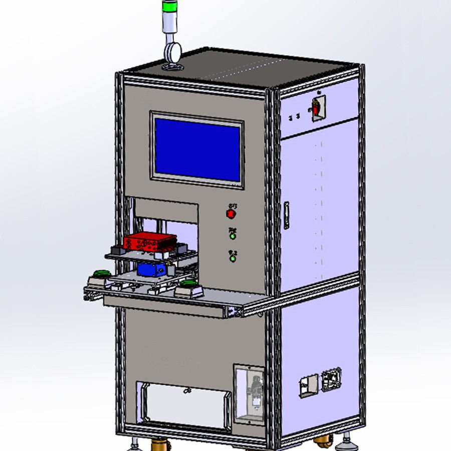手机版屏幕边框自动点胶机器人 非接触式微量点胶 深隆STD1015