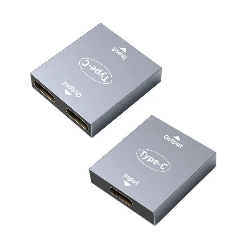 Переходник Type-C женский к двум выхода Type-C к двойному USB-женский поддерживает передачу заряда и данных, компьютерный адаптер