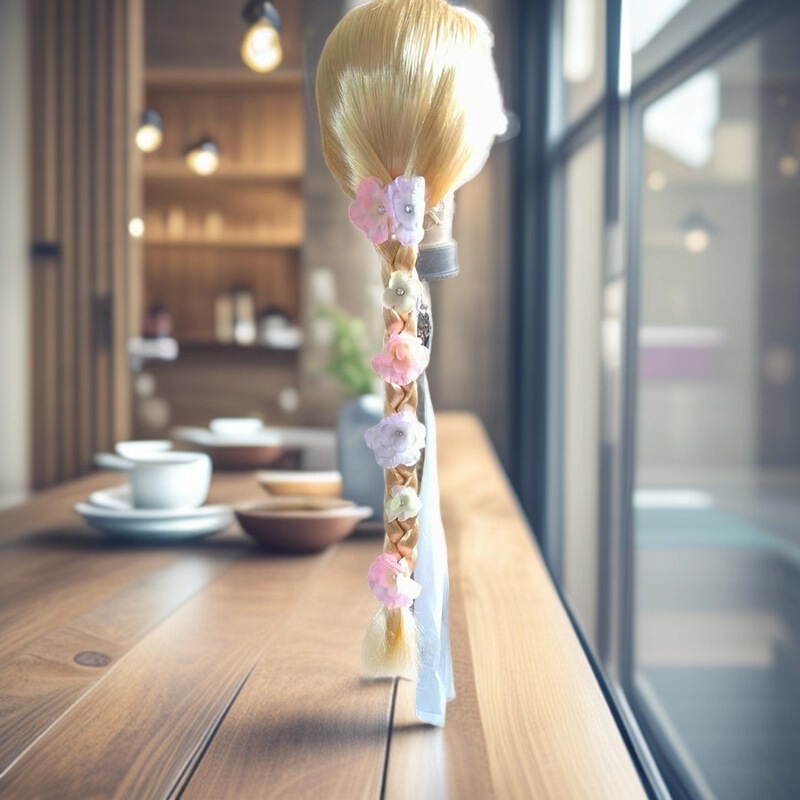 Cosplay Wig Ariel Princess Red Wig Party Stage Performance Props Jasmine Princess Wig Female