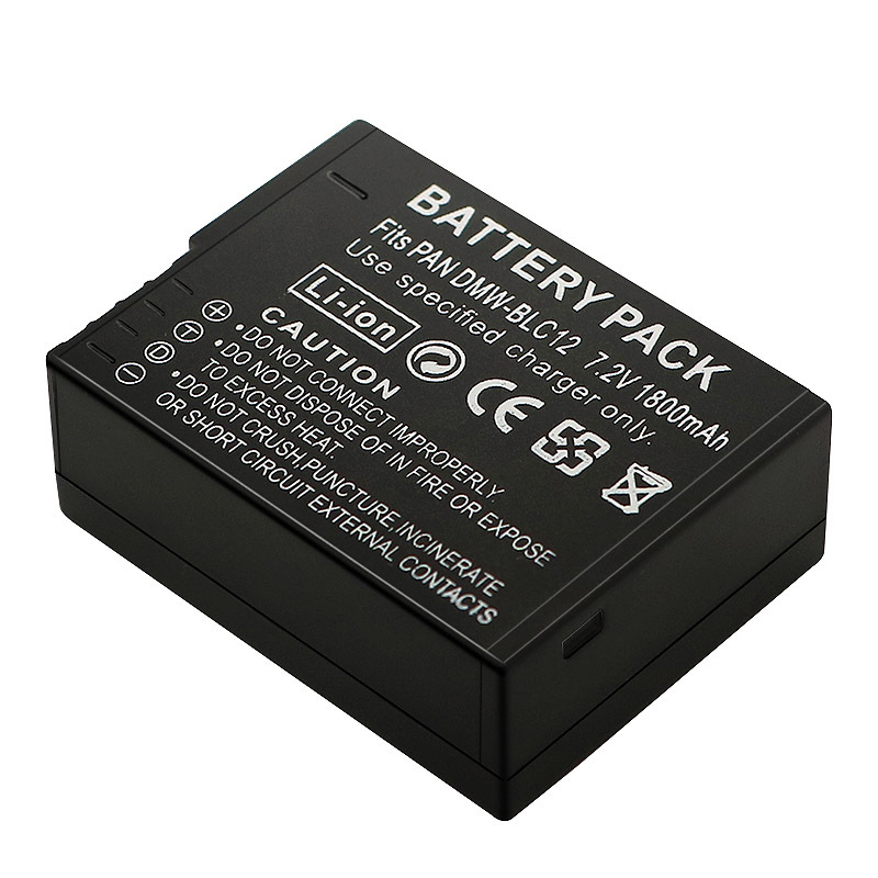 DMW-BLC12 BLC12 可充电电池适用于松下 Lumix G6 G5 G7 G80 相机