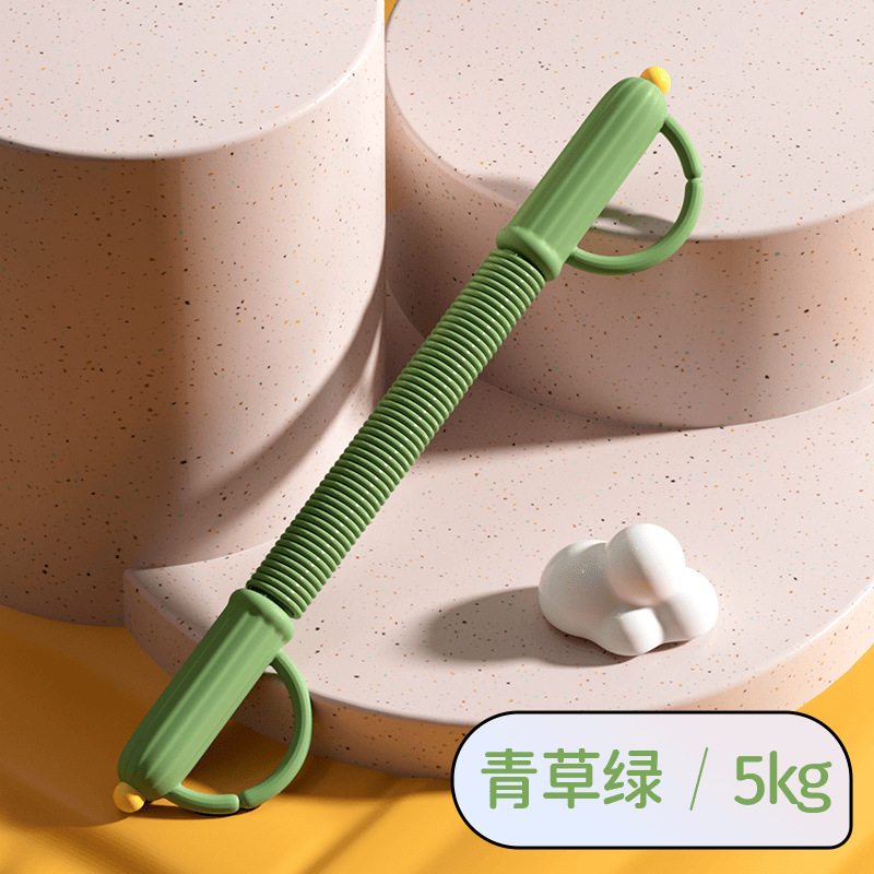 Green small silicone handle, 6-9 years