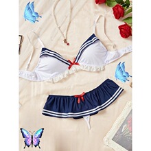 Z 39043 Sexy Sailor Uniform Swimsuit �Ը�����Ӿװ �羳