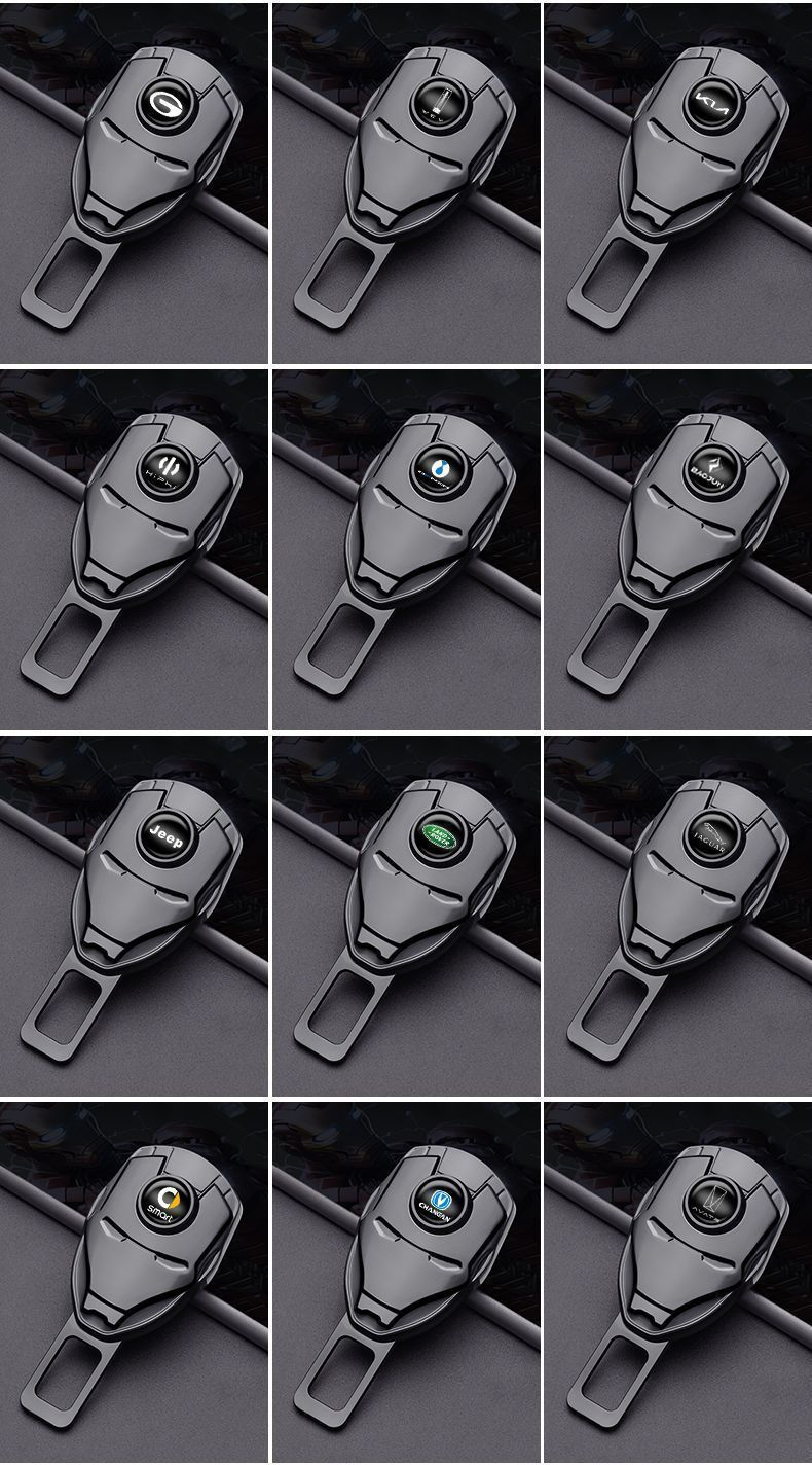 Cross-Border Car Seat Belt Clip Extender Buckle Multifunctional Connector Safety Belt Clip