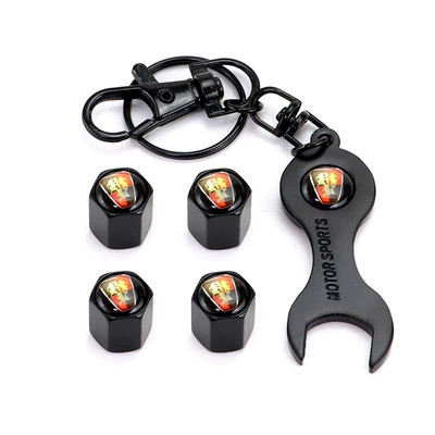 Valve Cap Personalized Valve Head – valve - roewe-logo-4-pack-black-model-wrench-keychain