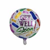 New 18 -inch Get Well Soon aluminum film balloon balloon rehabilitation blessing aluminum film balloon party decoration