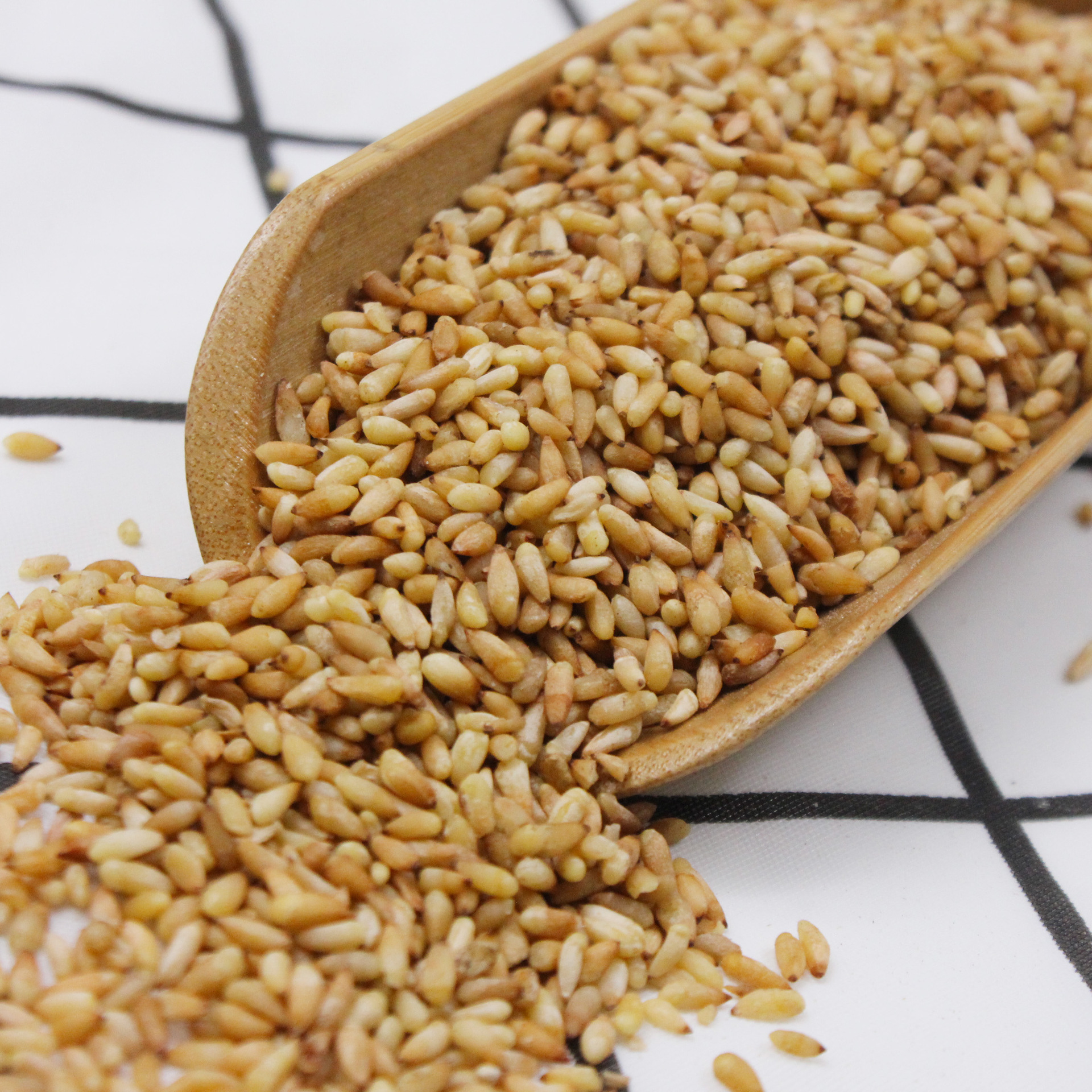 Platycladus Seed Bai Zi Ren 500g Dried Shelled Herbal Seeds for Decoction and Tea quality and texture