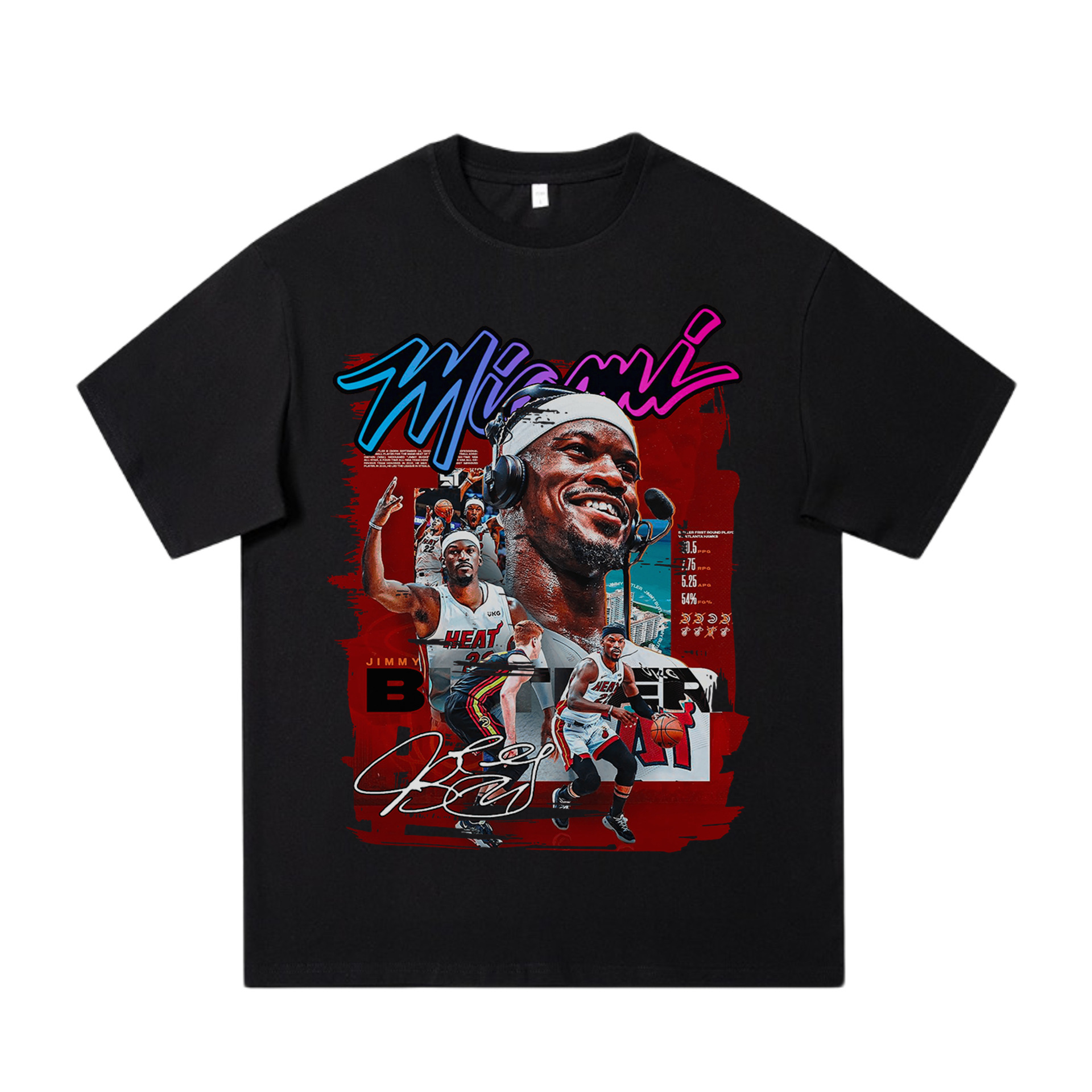 Camiseta americana estrella Rosa James Morant Curry impreso manga corta de algodón calle media manga camiseta al por mayor