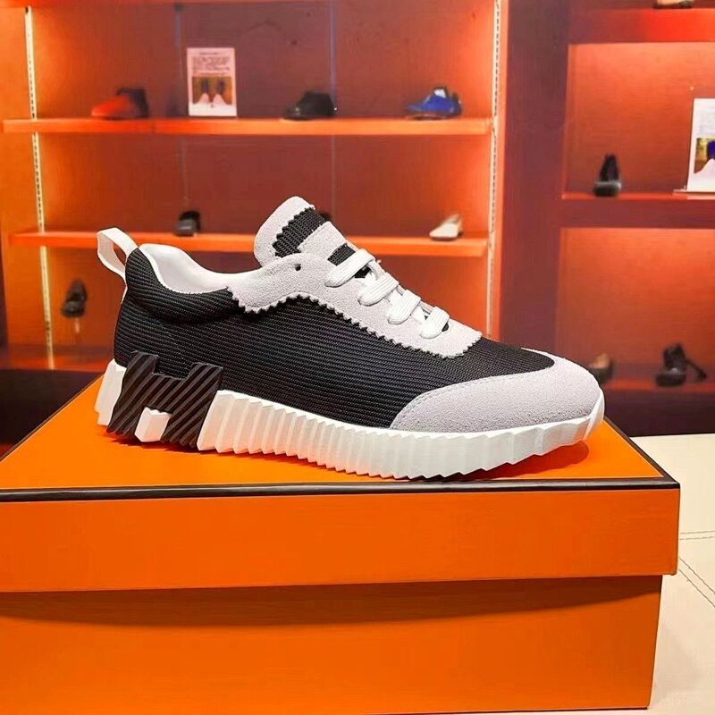 ヨーロッパステーション H スポーツシューズメンズカラーブロックカジュアルシューズ本革通気性ランニングシューズハイエンドメンズシューズ快適で多用途のトレンディな靴|undefined