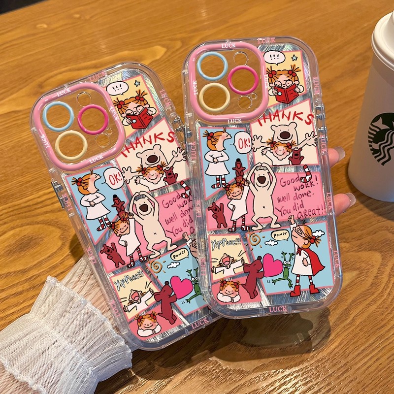 coco酱女孩适用苹果17promax手机壳iPhone15奶油全包1413气囊羽纱