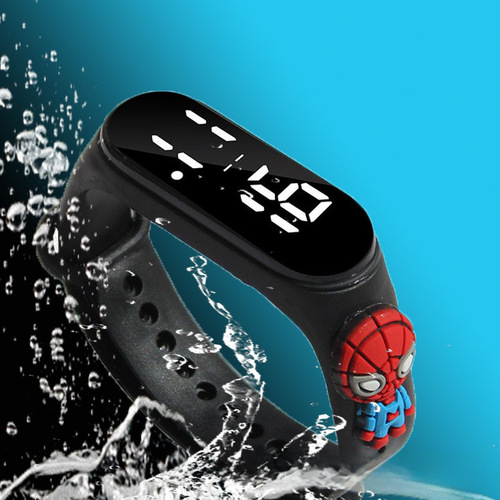 Cartoon Character Children's Watch Creative Personalized Student Sports Touch Control Electronic LED Waterproof Bracelet for Boys