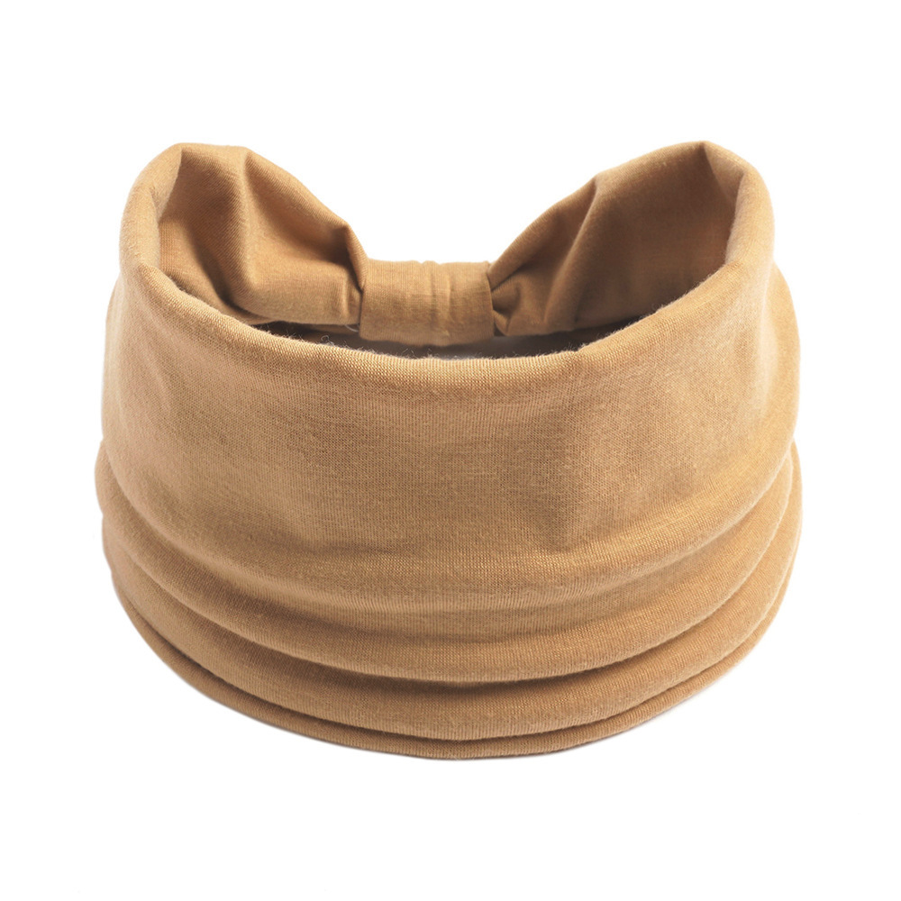 Yoga europeo y americano lavar la cara correa de cabello para mujeres cubrir el borde amplio turbante de cabello blanco protector de cabello transpirable frente cubierta banda de cabello absorción de sudor