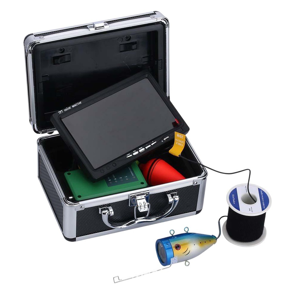 7inch Underwater Visual Fish Detector Fishing Watch Fishing Fishing Gear White Light and Infrared Switching Camera