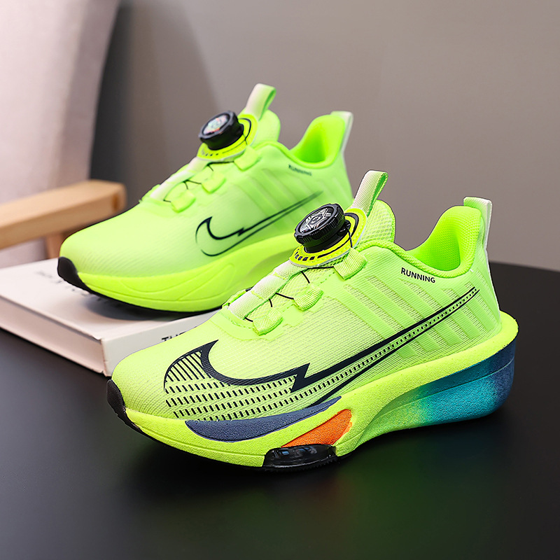 Boys' Shoes 2026 Spring and Autumn New Children's Sports Shoes for Boys, Professional Running Shoes for Older Children, Lightweight and Shock-Absorbing