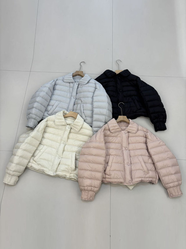 翻领90白鸭绒衬衫款羽绒服女2025冬季新款轻便保暖设计感休闲上衣|undefined