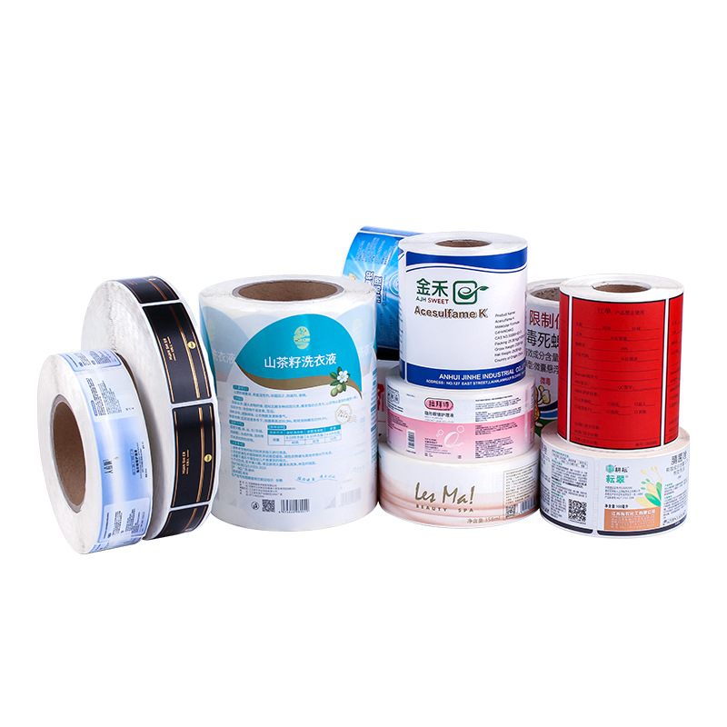 Etiqueta autoadhesiva química diaria de impresión personalizada Etiqueta adhesiva Papel de etiqueta PET impermeable resistente a los arañazos Etiqueta pegatina de botella LOGO personalizada