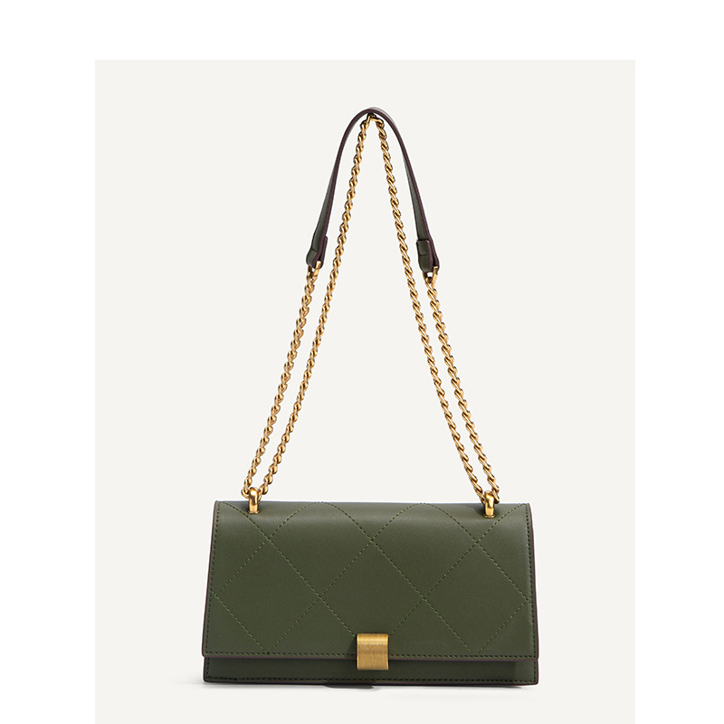Baguette Underarm Bag Quilted Chain Shoulder Bag For Women Luxury 2023 Spring New Arrival Ins Mature Style Crossbody Bag