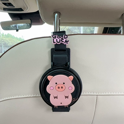 Car cup holder/beverage holder – Holder, Car Storage Hook - water-cup-holderhook-two-in-one-black-hai-zhu