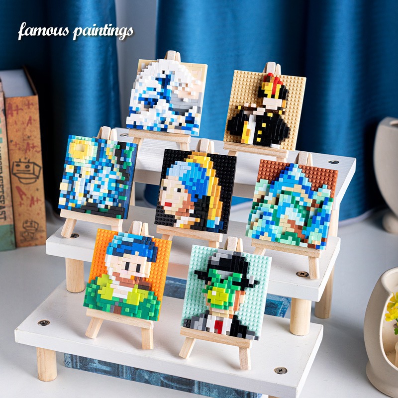 Lego, constructor, brainteaser, doll, toy, small particles, internet celebrity