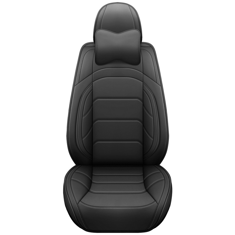 Five-Seat Car Seat Cushions, Fully Enclosed, Suitable for All Seasons, Full Leather Car Seat Covers, Wear-Resistant and Dirt-Resistant Leather Car Seat Cushions