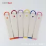 米色系32mm纯色帆布钥匙链
