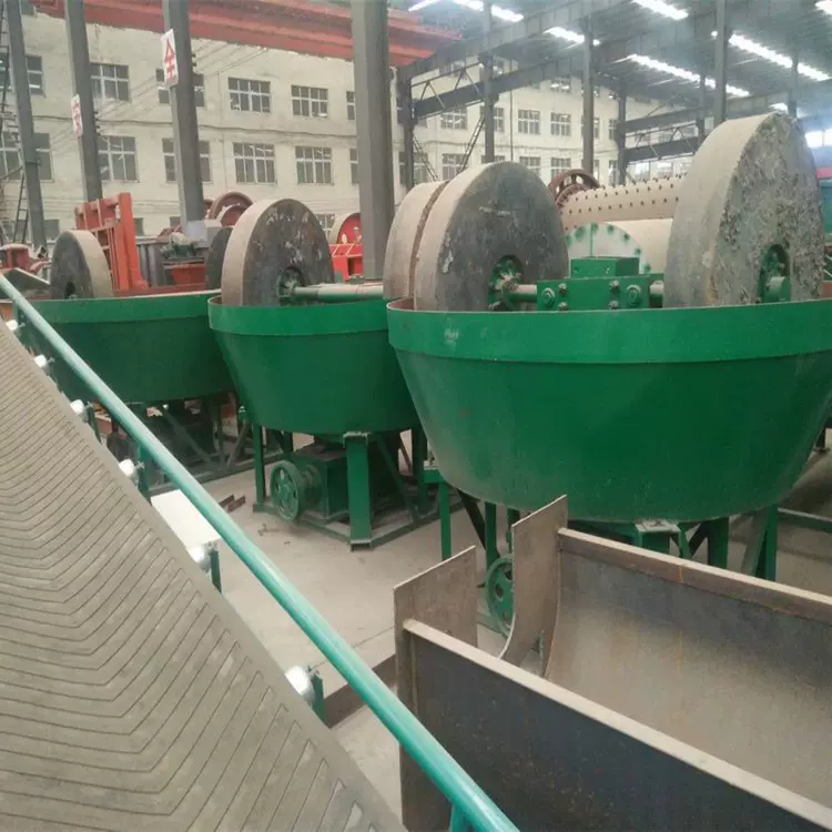 新型选金选矿机械行业设备岩金铁铜矿物料自动900碾金机批发厂家