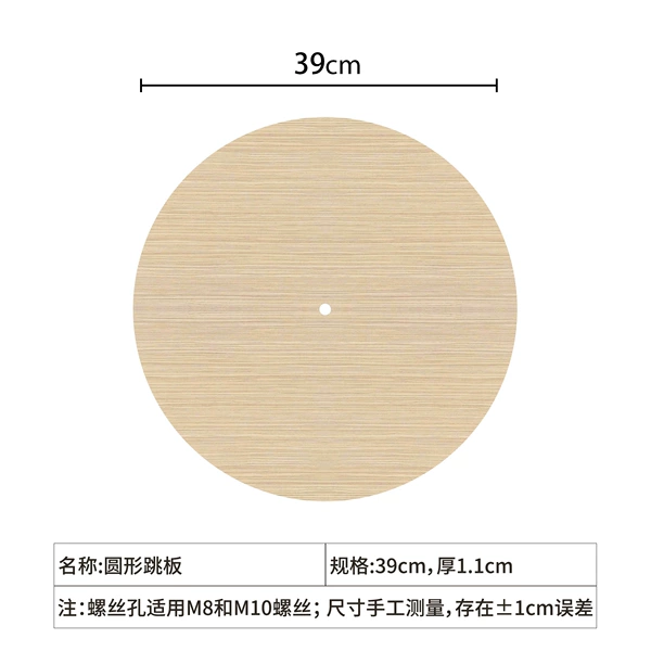 Large round plate [39cm]