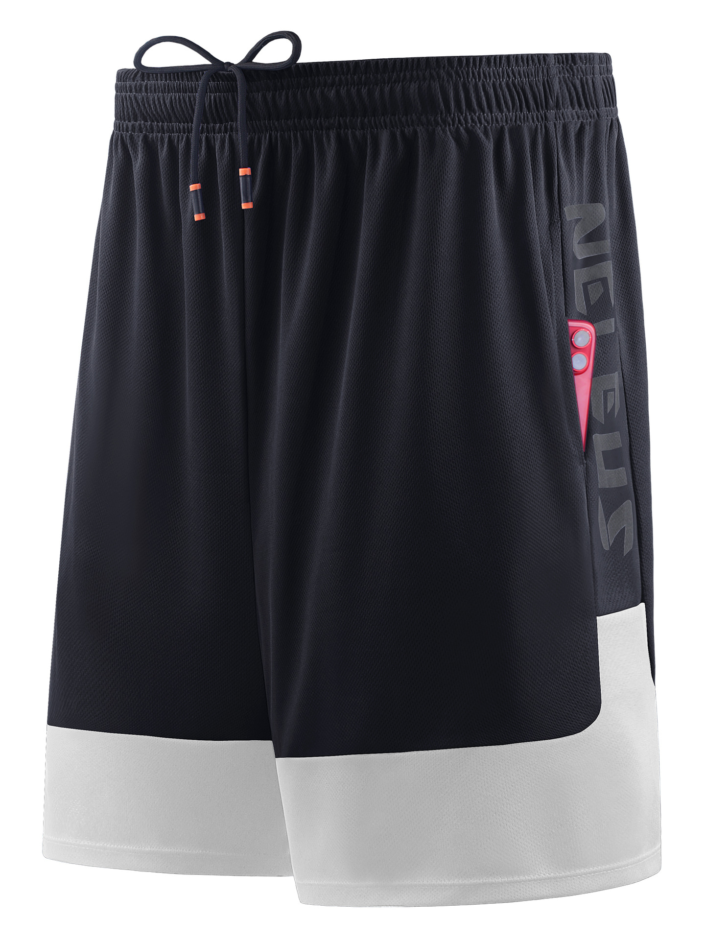 Pantalones cortos Americanos pantalones de baloncesto hasta la rodilla entrenamiento de verano de secado rápido transpirable fitness transpirable hombres corriendo Pantalones deportivos
