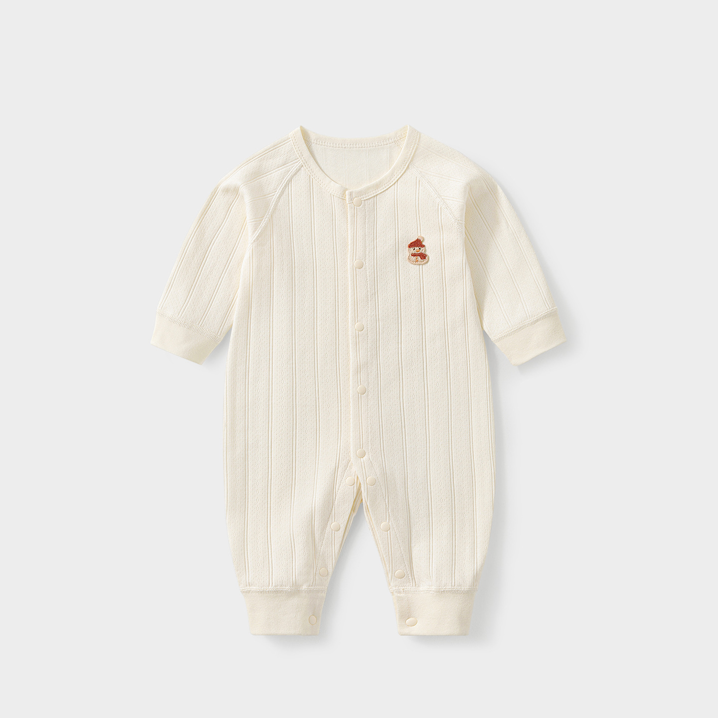 Uniforme de bebé primavera y otoño luna llena niños de algodón para hombres y mujeres, ropa de recién nacidos, ropa de primavera para bebés