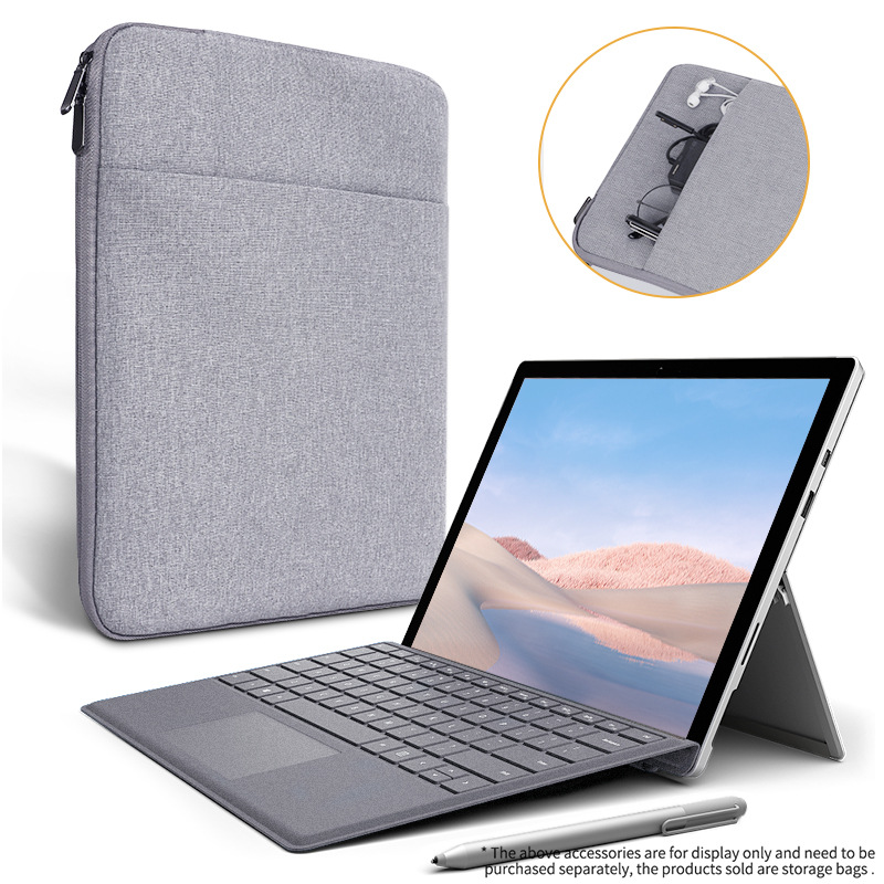 Suitable for Surface Pro8 Protective Cover Waterproof Oxford Cloth Microsoft go3 Tablet PC Inner Bag 13.3 Inch