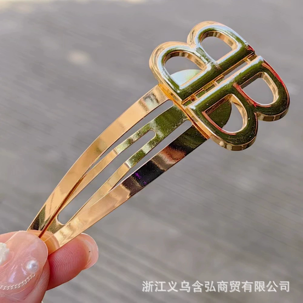 ЗаколкаHairgrip, милый аксессуар для волос, челка, стиль Chanel, 8 см, оптом