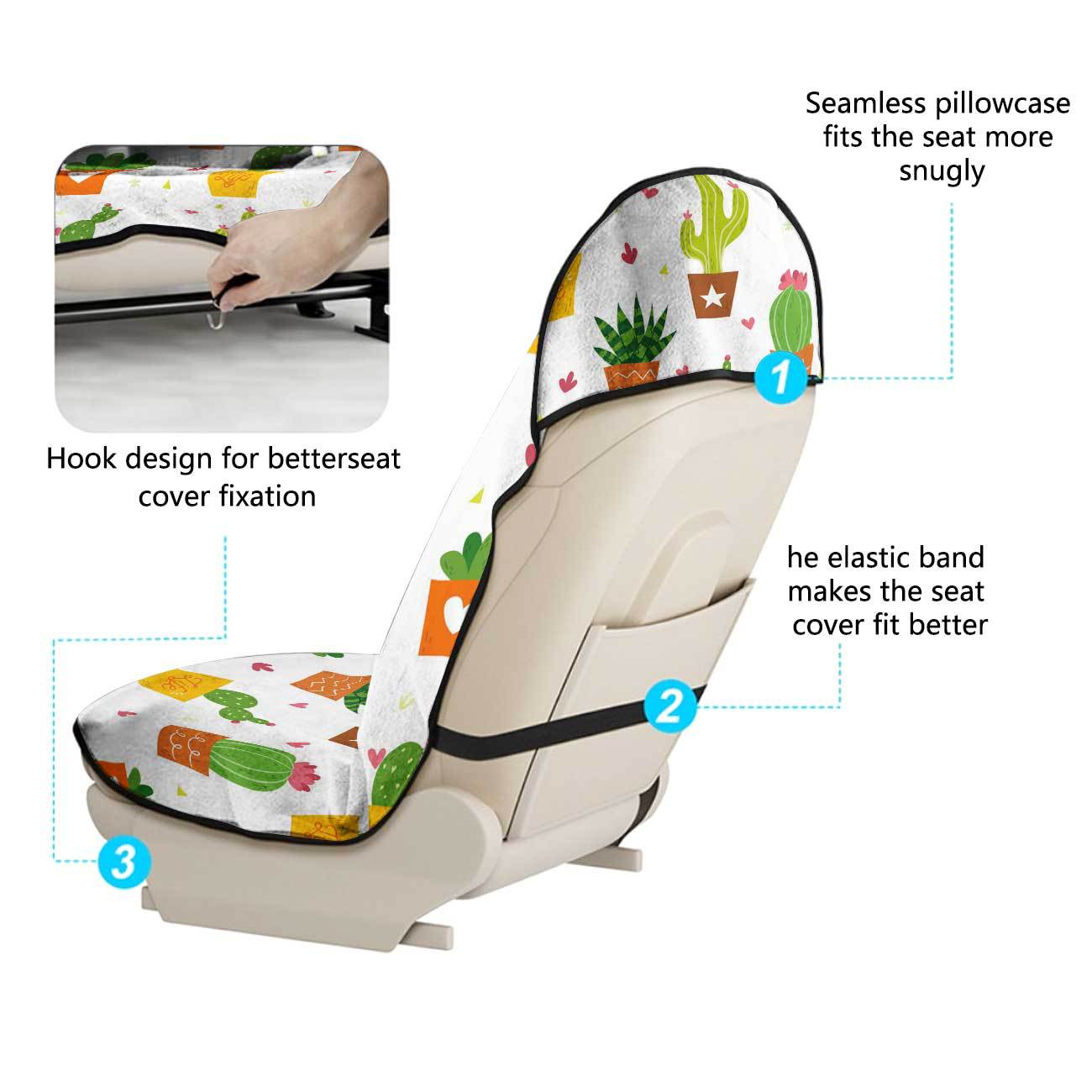 Car seat towel cover front seat protector suitable for gym and exercise, universal for all seasons, car use 96