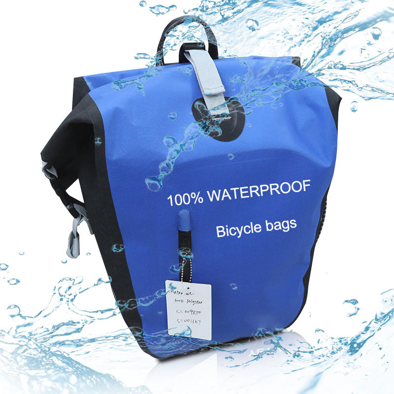 Cyclist bicycle pannier bag, mountain bike rear rack bag, large-capacity dual-side bag for Sichuan-Xizang cycling, rear seat tail bag