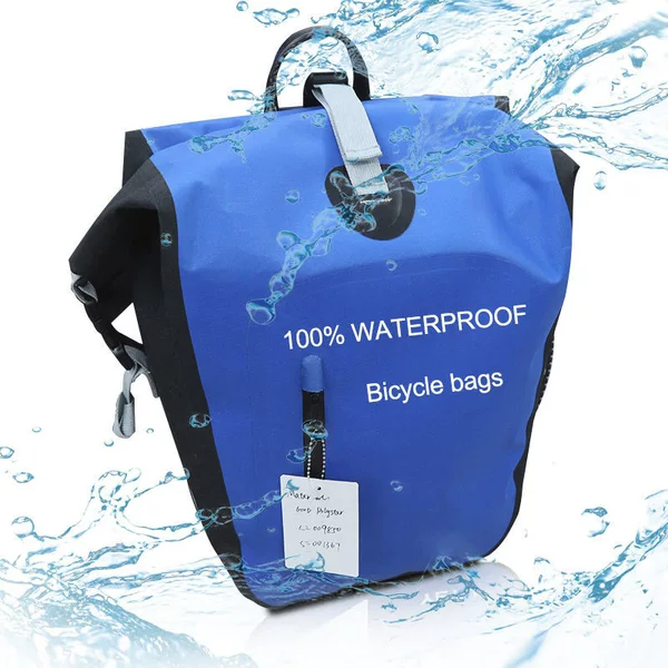 Cyclist bicycle pannier bag, mountain bike rear rack bag, large-capacity dual-side bag for Sichuan-Xizang cycling, rear seat tail bag