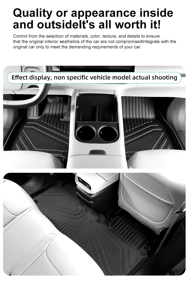 Suitable for 23-24 Suzuki Spacia Right-Hand Drive Car Floor Mats, Full Tpe Floor Mats, Special Car Floor Mats, Cross-Border