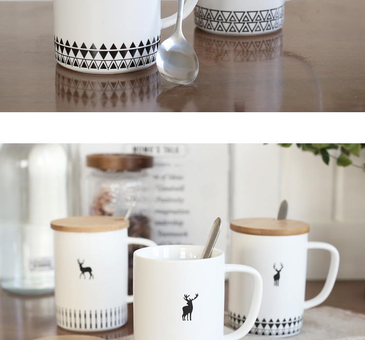 文艺小鹿个性杯_07