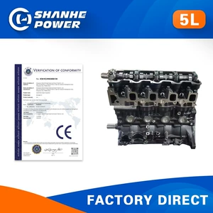 3.0L 5L car engines are suitable for Toyota Land Cruiser Prado, Hiace, and Hilux