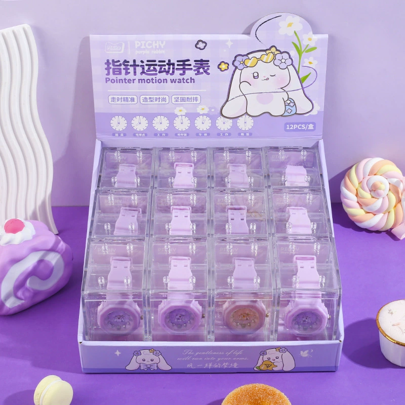 Указатель спортивные часы Emotion Collector Series милый мультфильм тайм-менеджмент студенческие Детские ювелирные часы