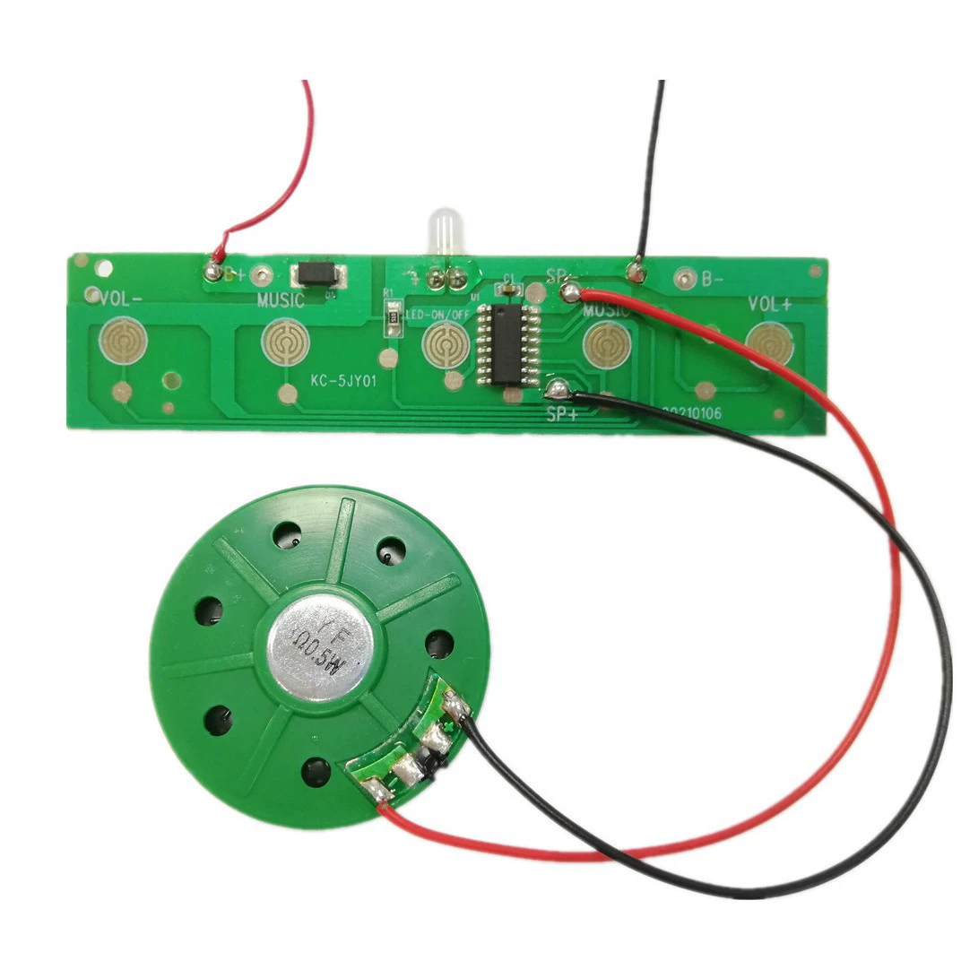Музыкальная электронная плата (PCBA) на китайском и английском языках для Рождества и Дня рождения, чисто музыкальная, специальный товар, без возможности возврата и внесения компенсации.