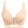 Thin wireless bra, cotton supporting comfortable bra top, underwear, plus size, for middle age