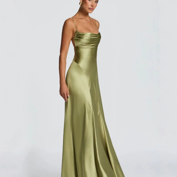Elegant sexy evening dress