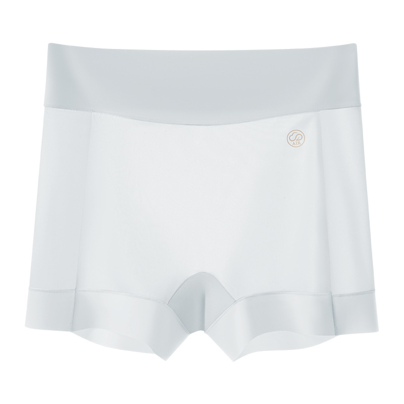 安全褲高腰2條裝蠶絲輕收腹無痕女防走光透氣親膚女士打底褲