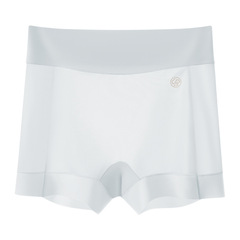 安全褲高腰2條裝蠶絲輕收腹無痕女防走光透氣親膚女士打底褲