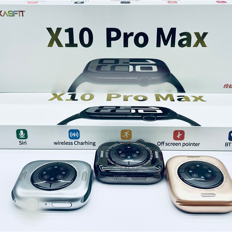 Huaqiangbei S10 Max Smart Watch Bluetooth Call Smart Island with Payment Nfc Men and Women S9 Sports Watch