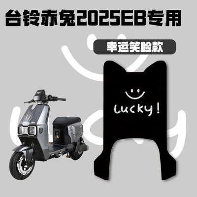for Tailg Red Rabbit 2025Eb: Electric vehicle foot mat - smiley-face-2025-tailing-chitu-eb-exclusive