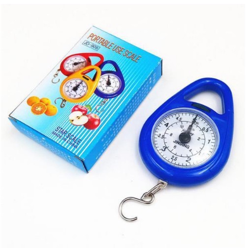 厨房秤便携手提小秤家用小克称挂勾吊秤5公斤手拿弹簧钓鱼快递称