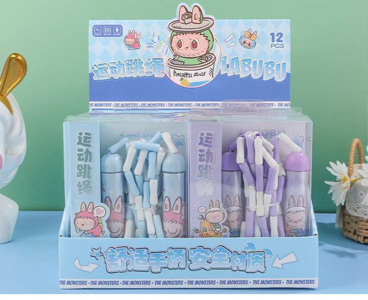 일러스트 대나무 천 보관 가방