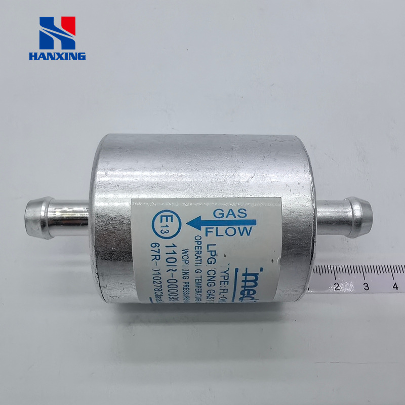 Lpg/Cng Car Gas Conversion Modification Silver 10mm Aluminum Filter Element Gas Car Accessories