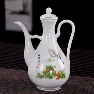 Домашний кувшин для вина Xuanshuo, керамический большой кувшин для вина, разделитель для вина с длинным горлышком, античный стиль, принадлежности для ликера, гостиничные принадлежности